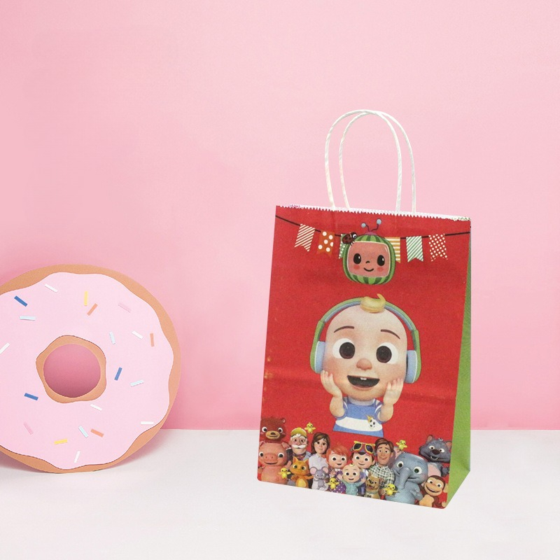 Cocomelons Party Gift Bag Set  – обзор и цена Party Favor Bag