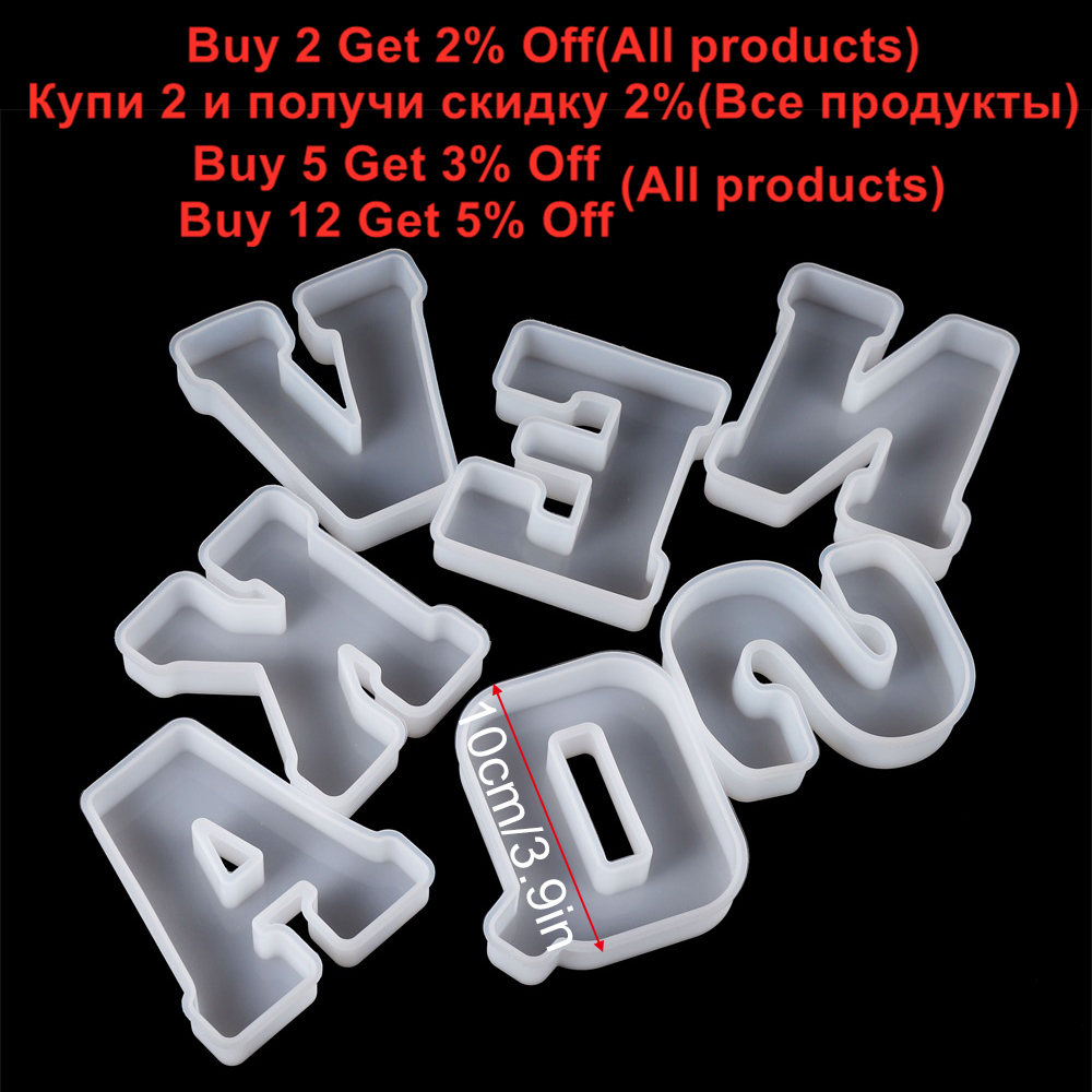 3Sizes A to Z Letter Silicone  – обзор и цена Event Z