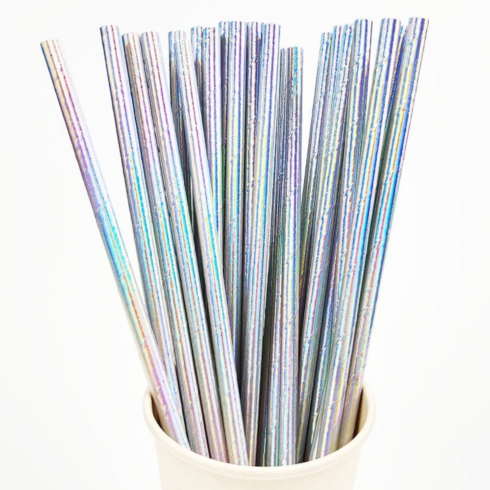 25Pcs Pearlescent Bronzing Pap – обзор и цена Paper Straw Color