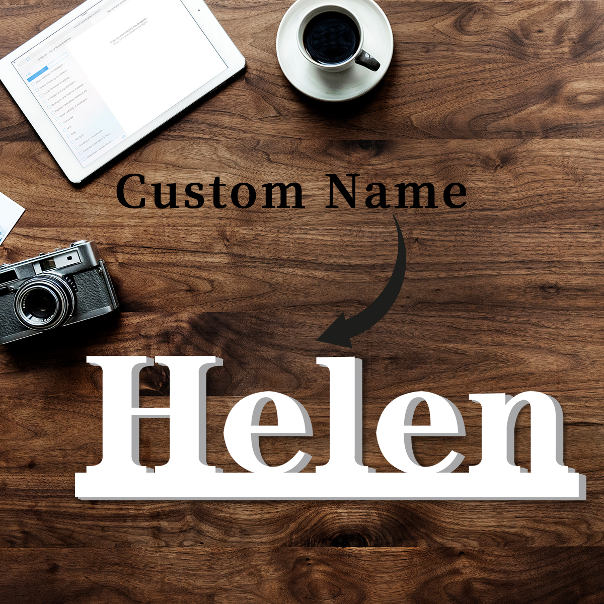 1pc Custom Text Sign,Name Deco – обзор и цена Event & Party Supply Photos