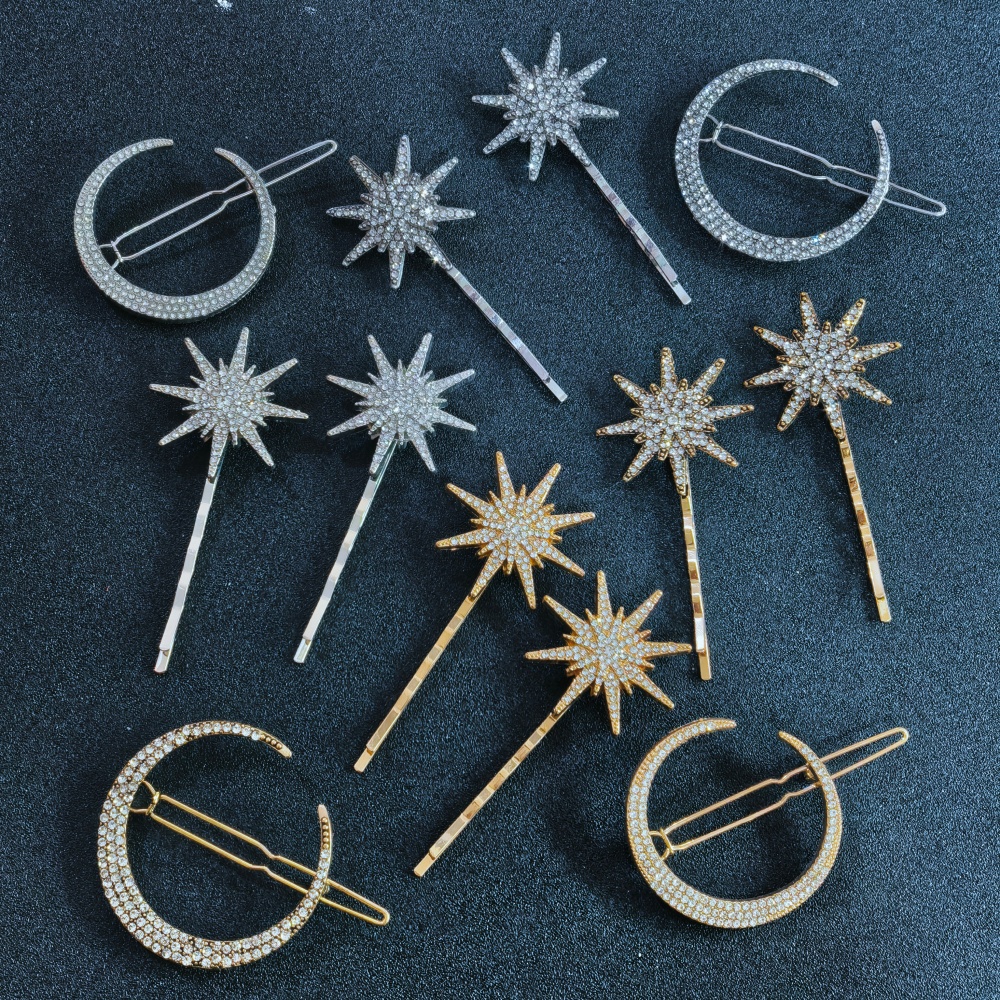 3/4 pcs set Crystal Star Hairp – обзор и цена Event Suppliers