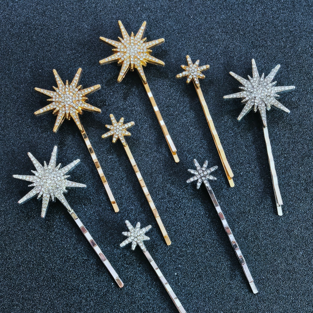 3/4 pcs set Crystal Star Hairp – обзор и цена Event Suppliers