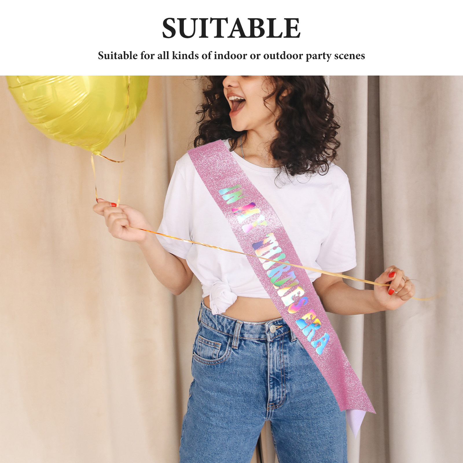 Birthday Sash for Women with G – обзор и цена Birthday Sash Glitter