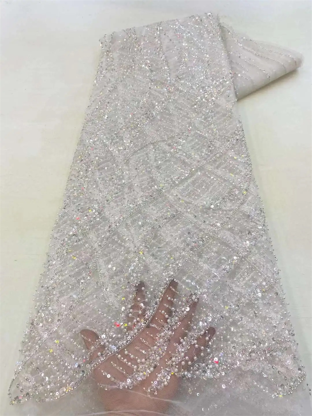 Wholesale 2025 African Sequins – обзор и цена Glitter Tablecloth