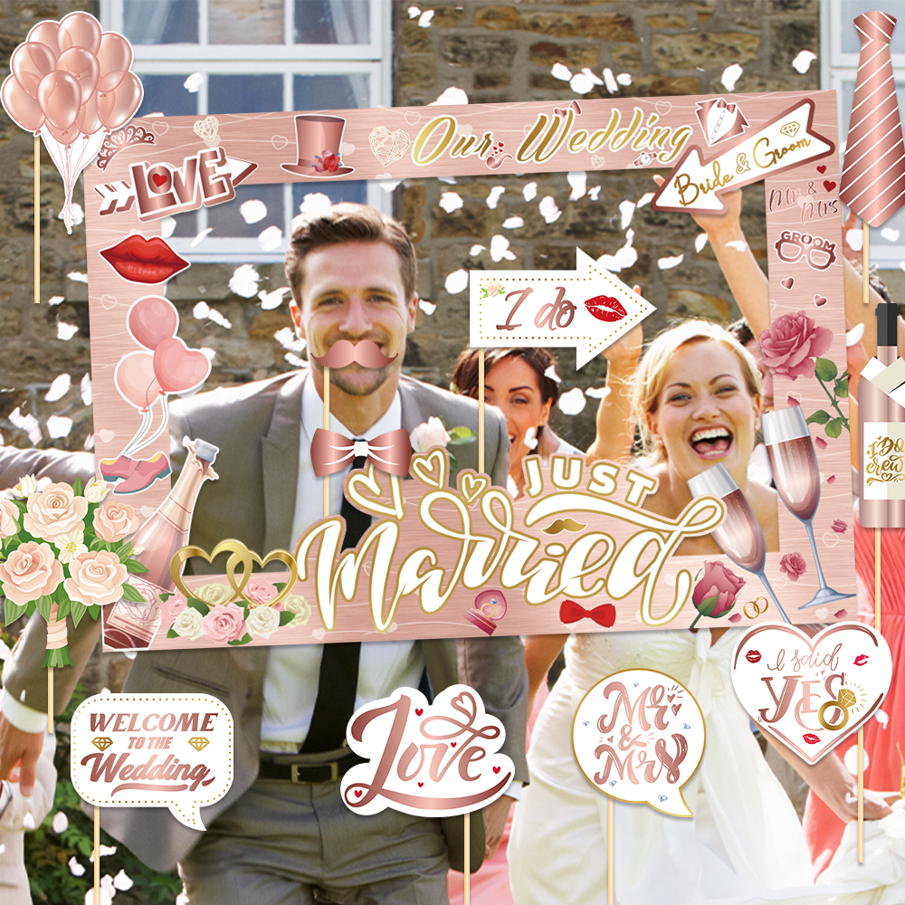 Wedding Decorations Bride to B – обзор и цена Photo Booth Frame