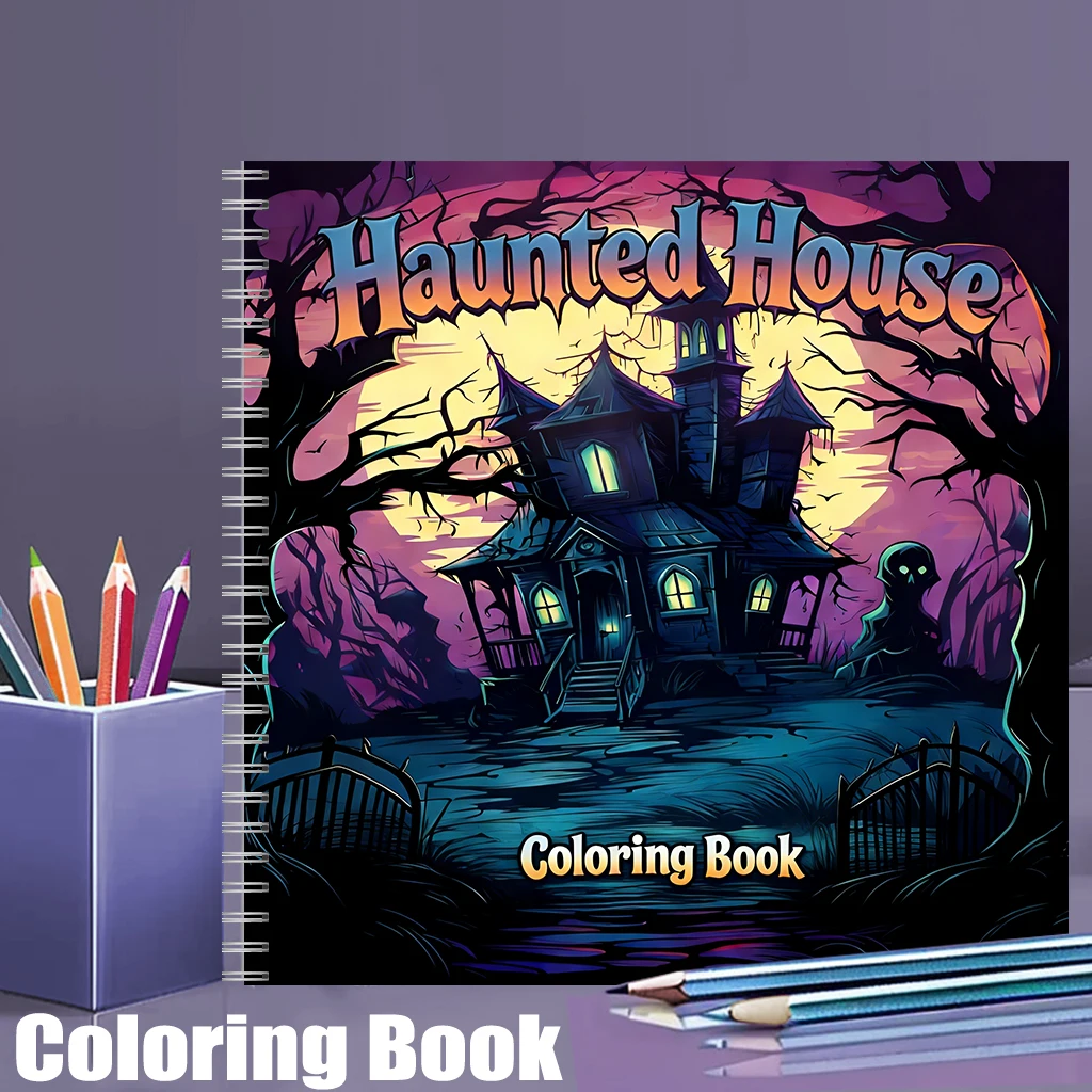 Haunted House Coloring Book fo – обзор и цена Supply Event