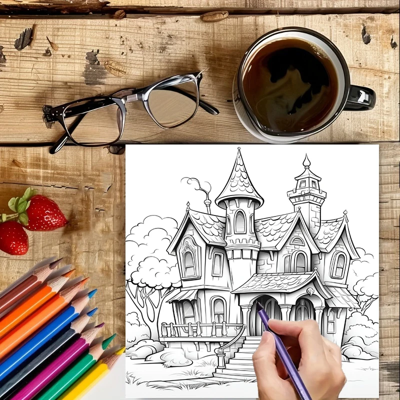 Haunted House Coloring Book fo – обзор и цена Supply Event