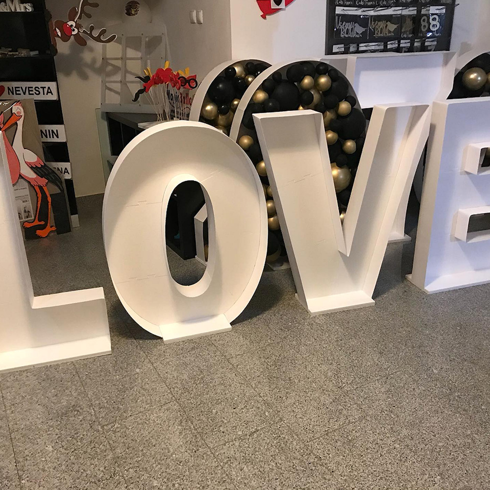 2.4FT Letters Balloons Frame M – обзор и цена Event Z