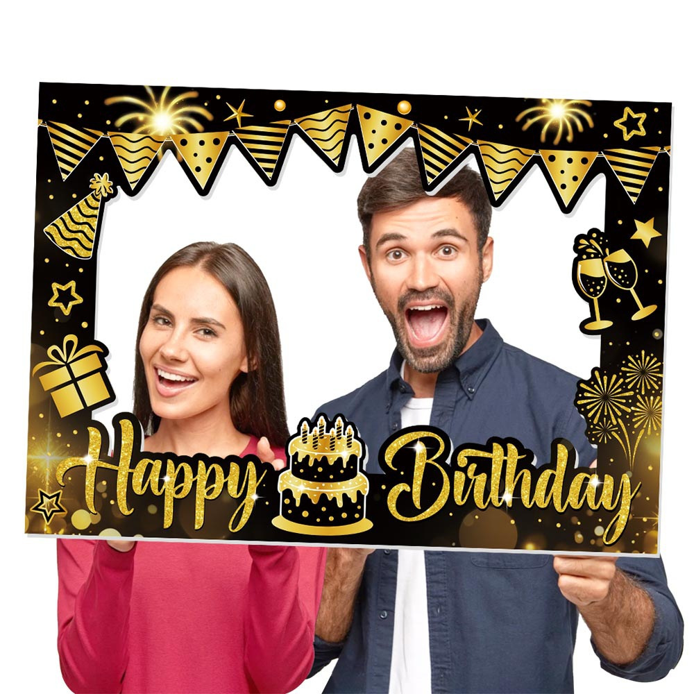 1 Piece Happy Birthday Photo B – обзор и цена Photo Booth Frame