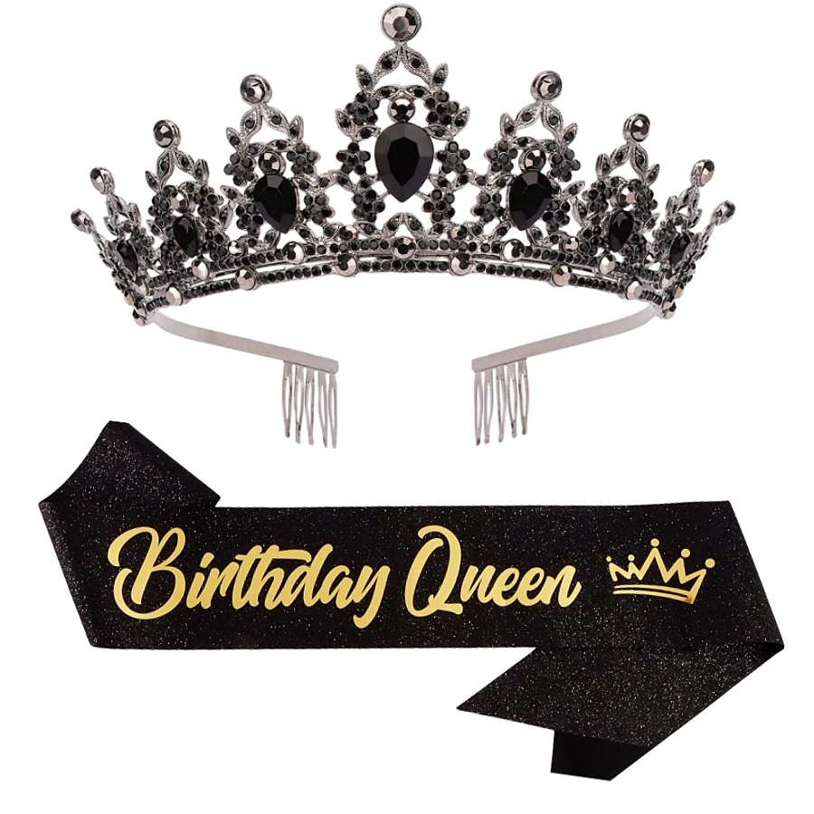 Women And Girl Baroque Rhinest – обзор и цена Birthday Sash Glitter
