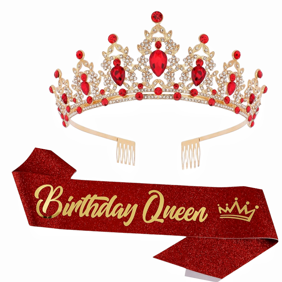 Women And Girl Baroque Rhinest – обзор и цена Birthday Sash Glitter