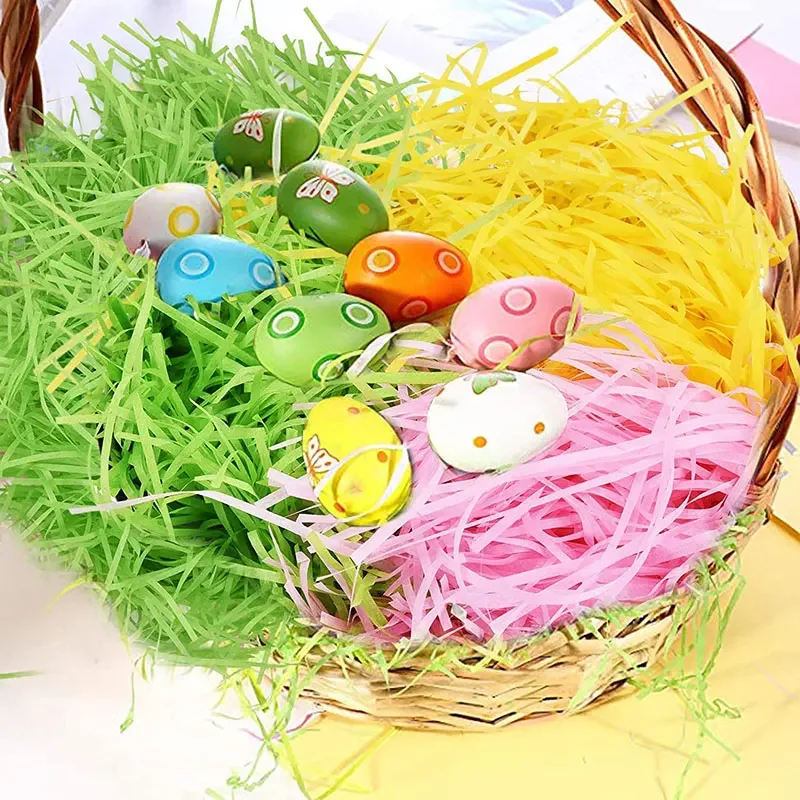 100g raffi Colorful Shredded C – обзор и цена Paper Straw Color