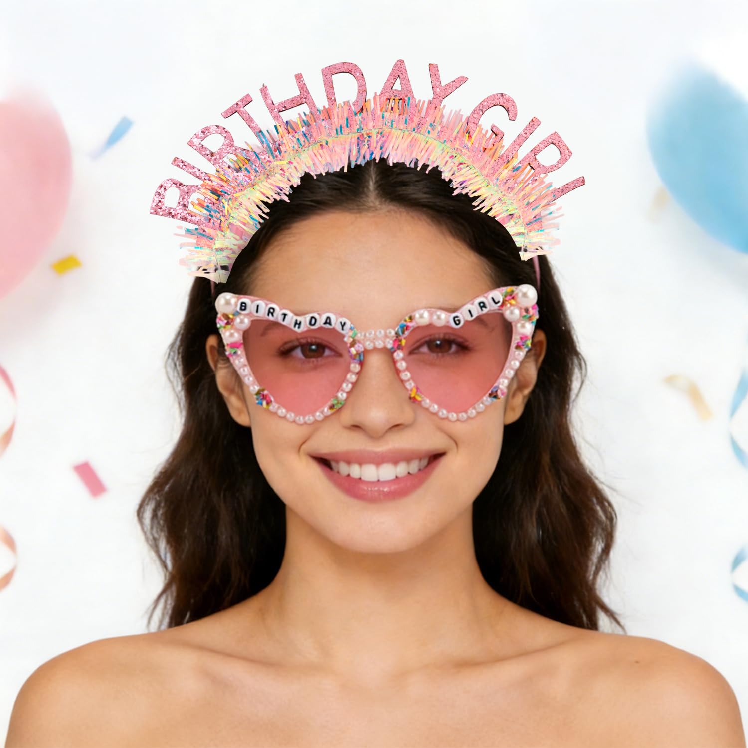 Birthday Girl Headband Sash Su – обзор и цена Birthday Sash Glitter