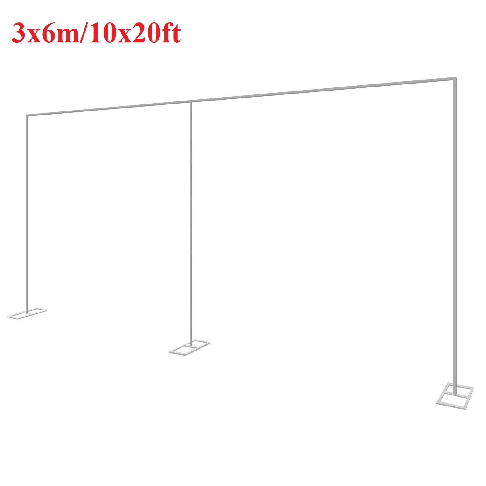 3x6m/10x20ft Metal Wedding Arc – обзор и цена Photo Booth Frame