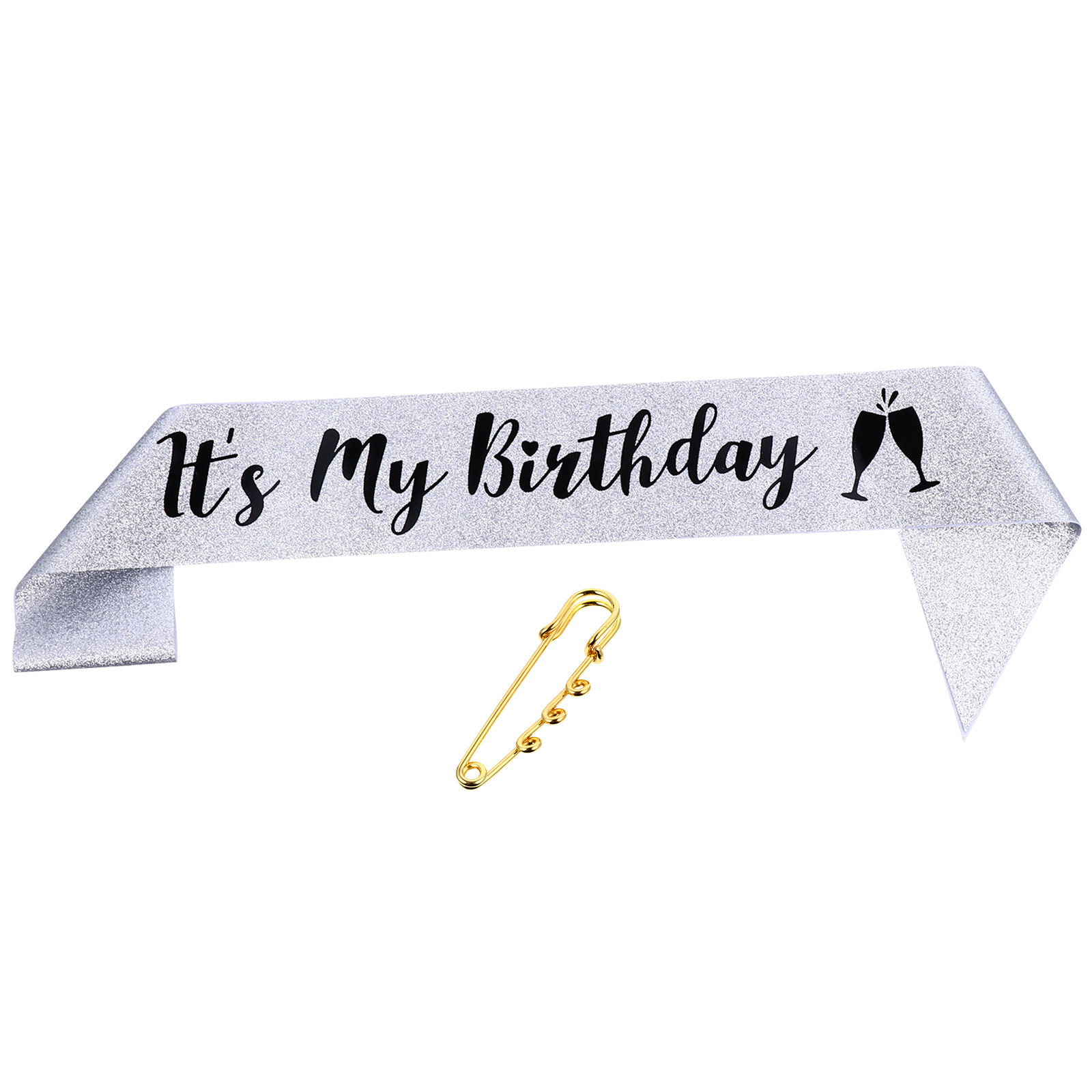 1Pcs Birthday Party Sash Glitt – обзор и цена Birthday Sash Glitter