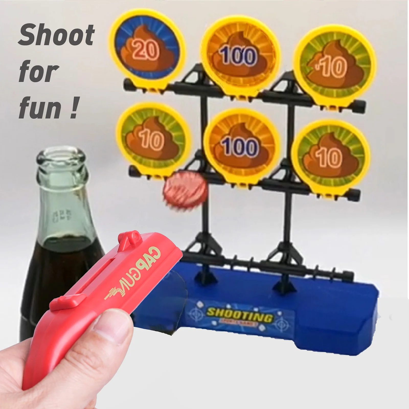 3PC Cap Gun Shooting Bottle Op – обзор и цена Event Launch Party