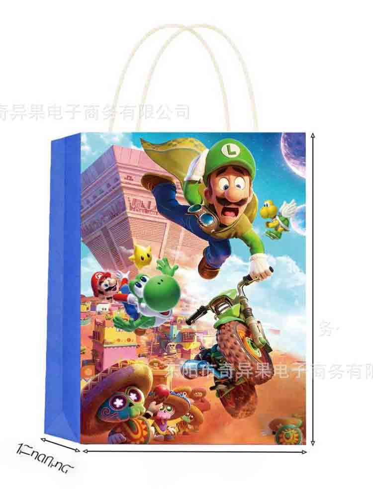 12/16pcs New Super Mario birth – обзор и цена Party Favor Bag