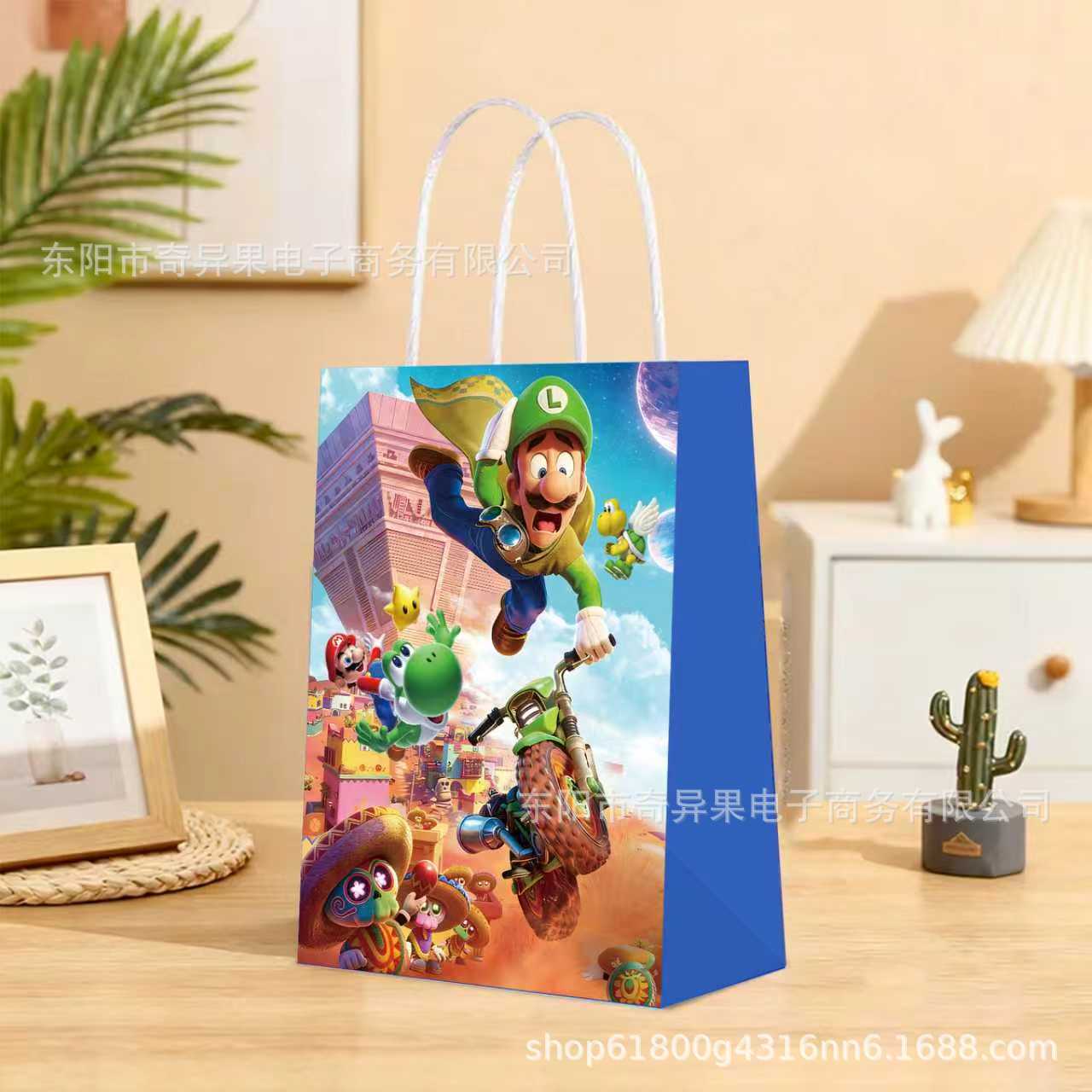 12/16pcs New Super Mario birth – обзор и цена Party Favor Bag