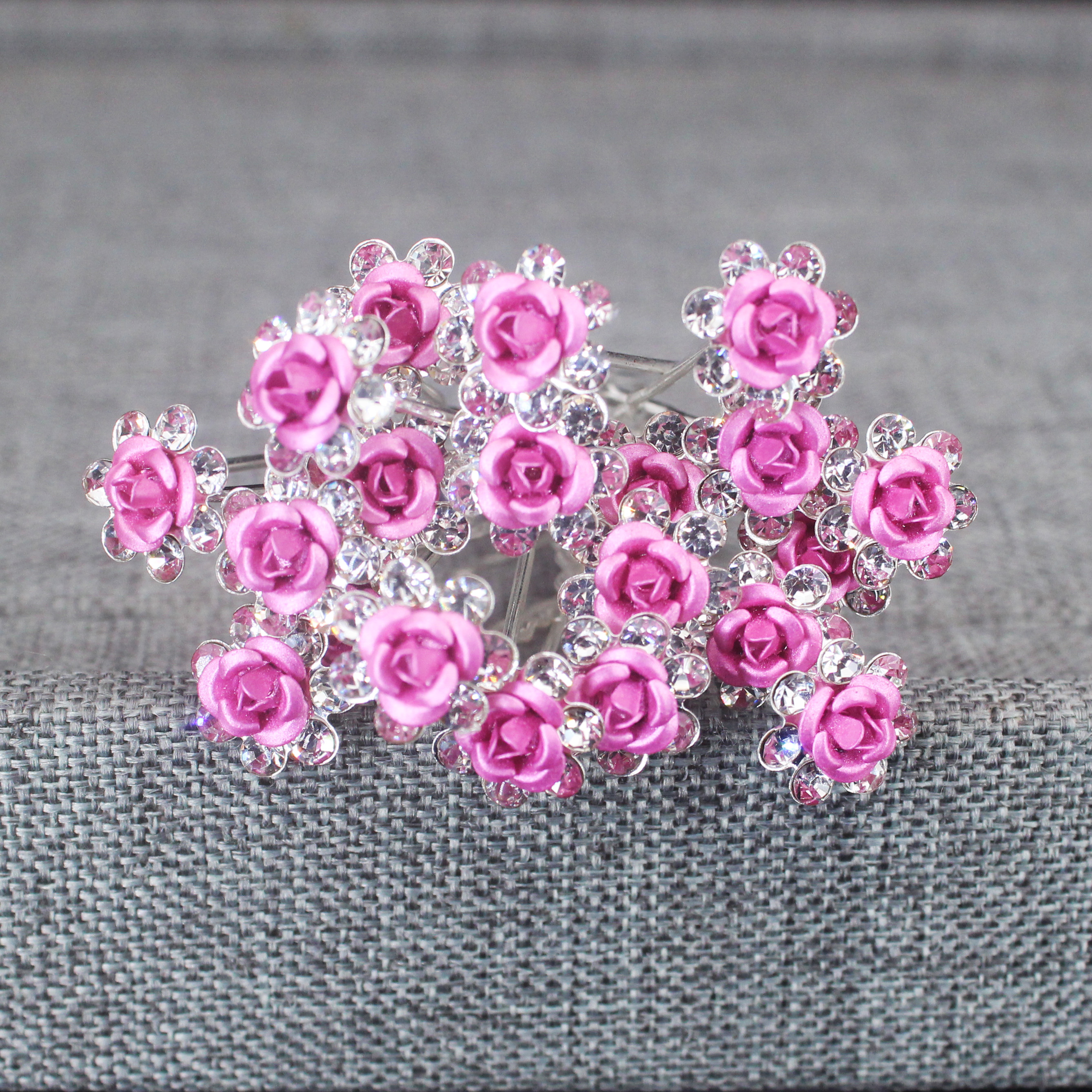 20PCS Rose Flower Rhinestone H – обзор и цена Event Suppliers