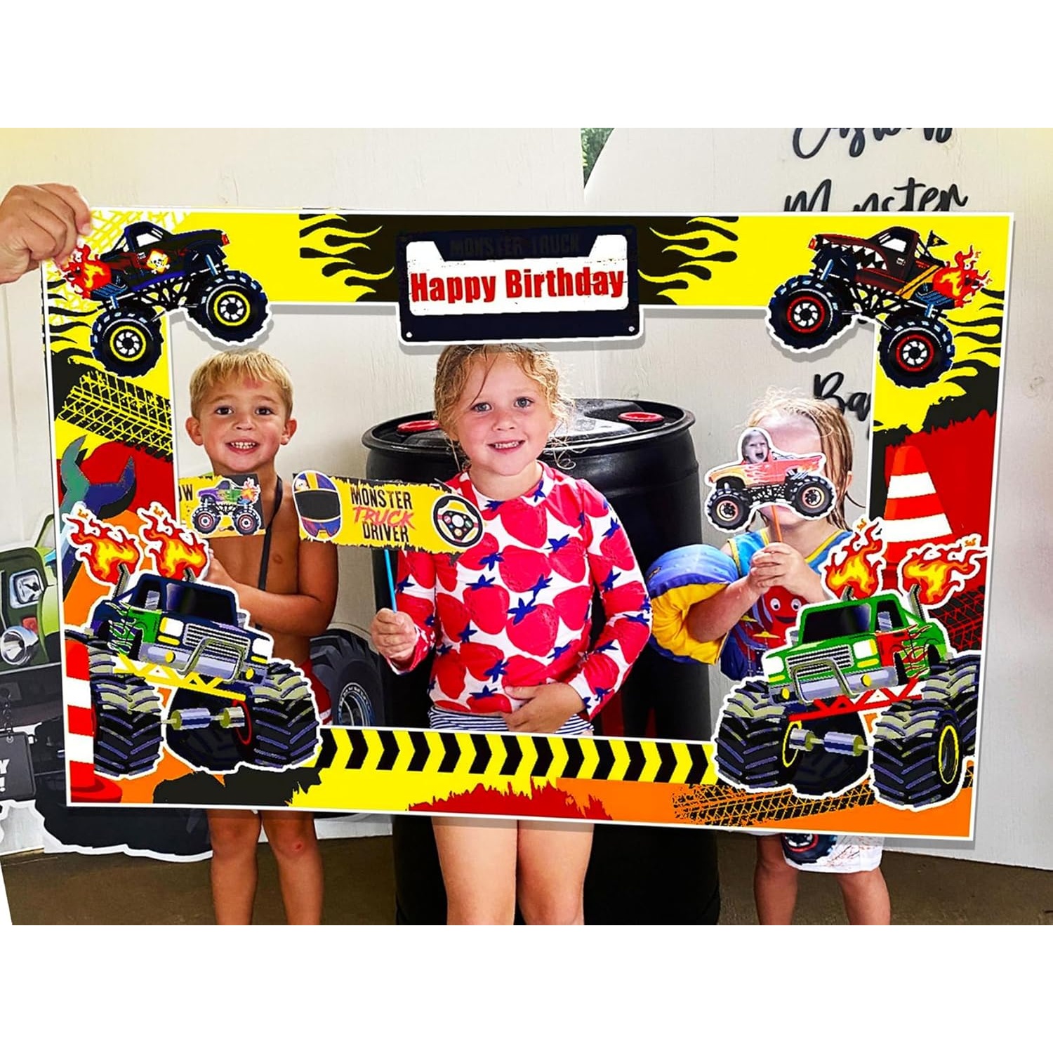 LaVenty Monster Truck Birthday – обзор и цена Photo Booth Frame