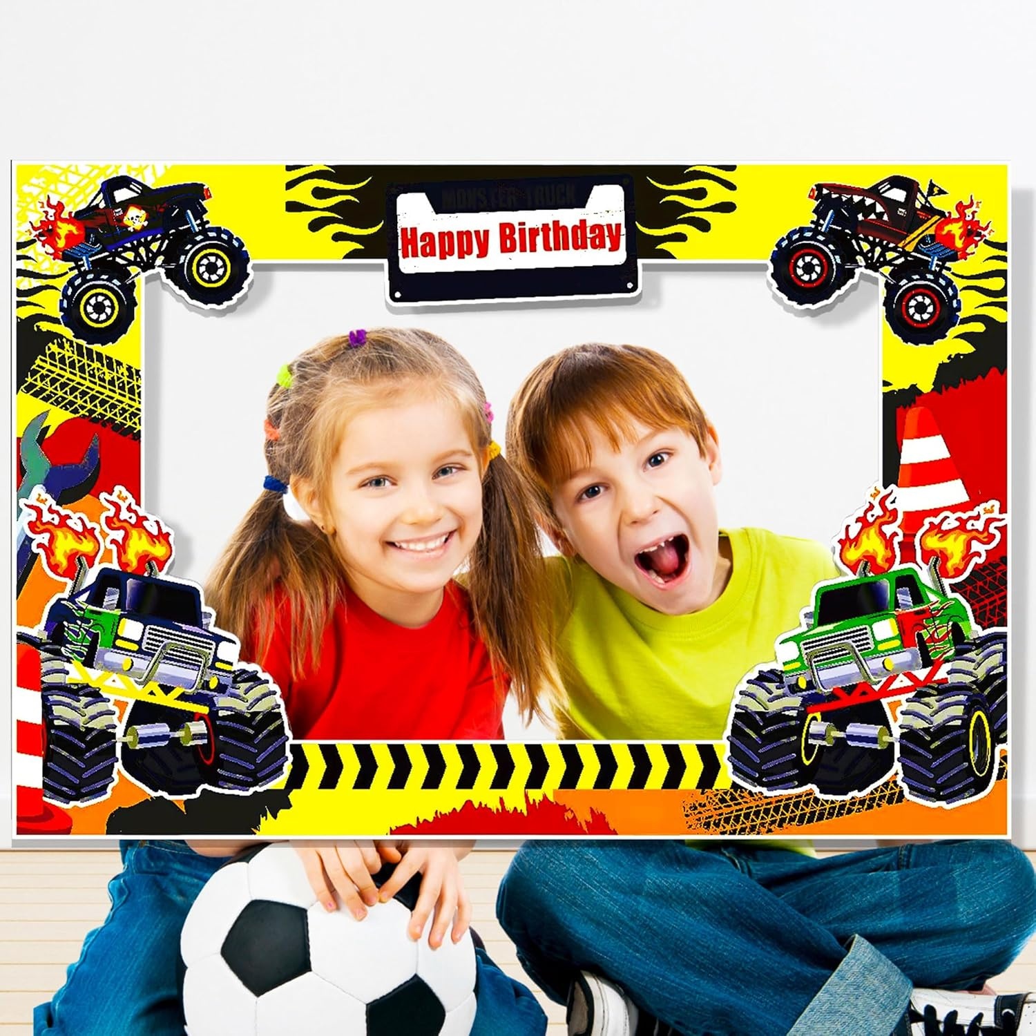 LaVenty Monster Truck Birthday – обзор и цена Photo Booth Frame