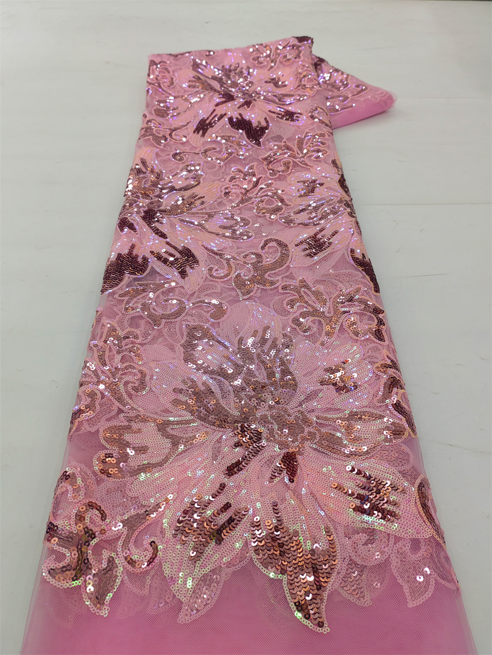 African Sequins Net Lace Fabri – обзор и цена Glitter Tablecloth